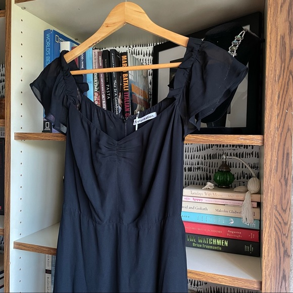 Reformation // Butterfly Off Shoulder Long Dress - Picture 4 of 12